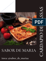 Cardapio Sabor de Maria-1