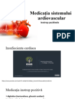 Lp4 Medicația Sistemului Cardiovascular Ionotrop Pozitive LU