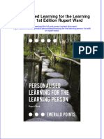 Personalised Learning For The Learning Person 1St Edition Rupert Ward Online Ebook Texxtbook Full Chapter PDF