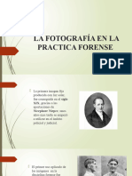 La Fotografia en La Practica Forense