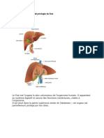 Anatomie Et Physiologie Du Foie