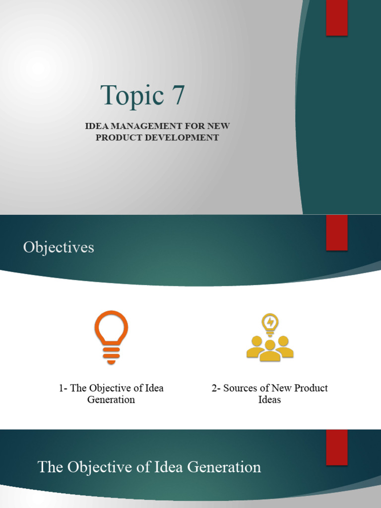 New Product Idea Management Strategies | PDF | Creativity | New Product ...