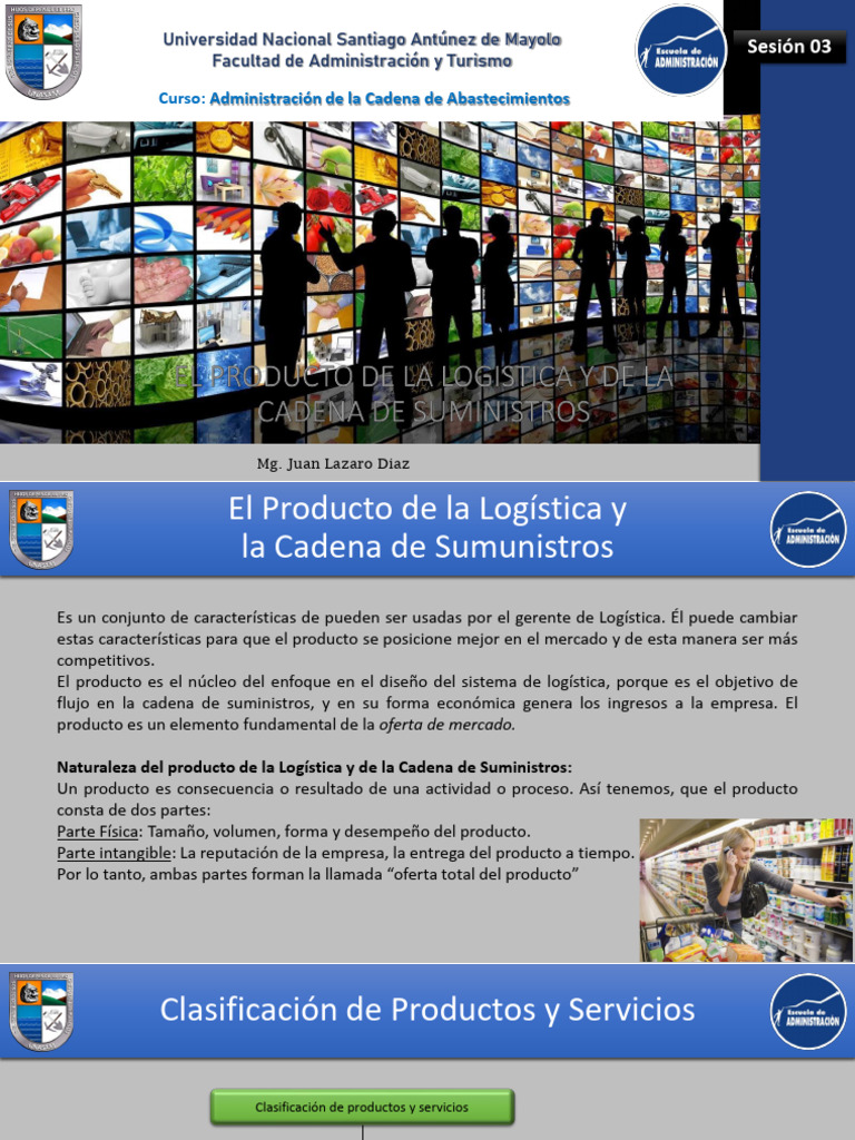 03 El Producto de La Logística y de La Cadena de Abastecimiento | PDF ...