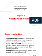 Chapitre 4 Classification Baysienne