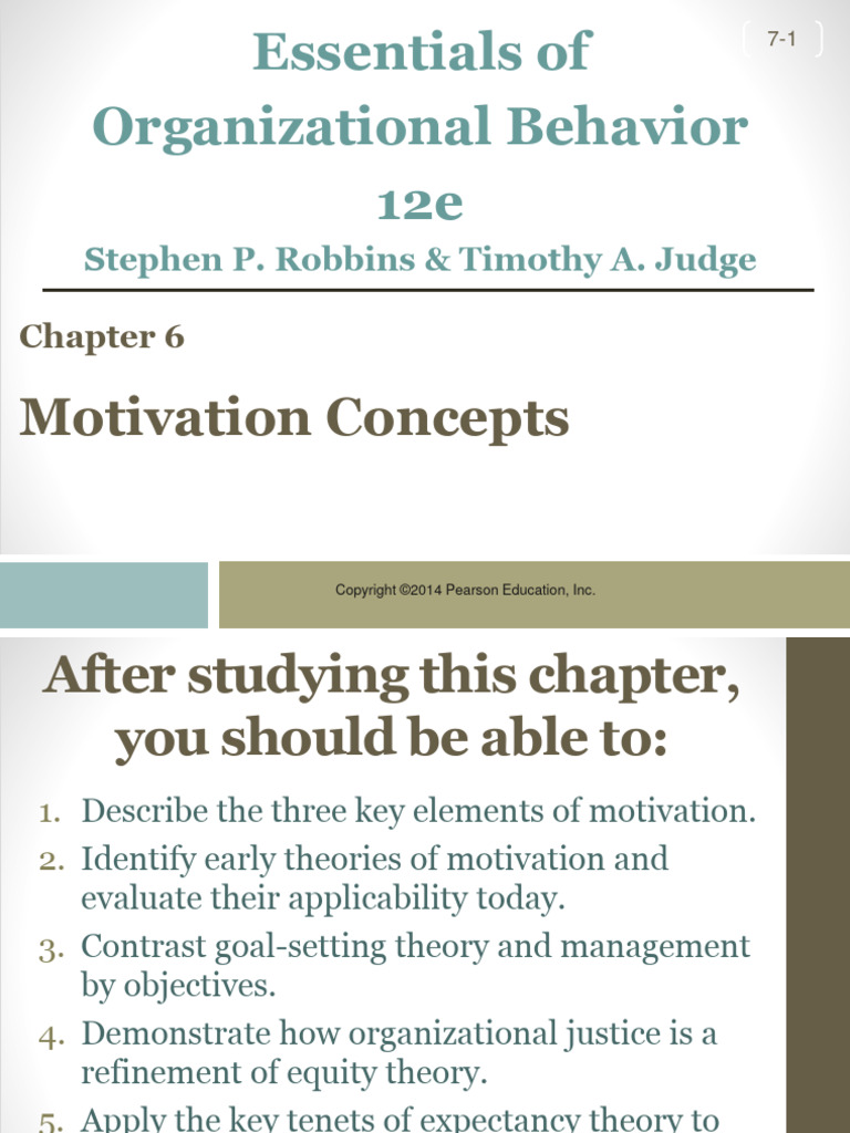 Chapter 5 Motivation Concepts | PDF | Motivational | Motivation