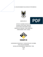 Informe de Topografia. Práctica 5 Reconocimineto de Equipos