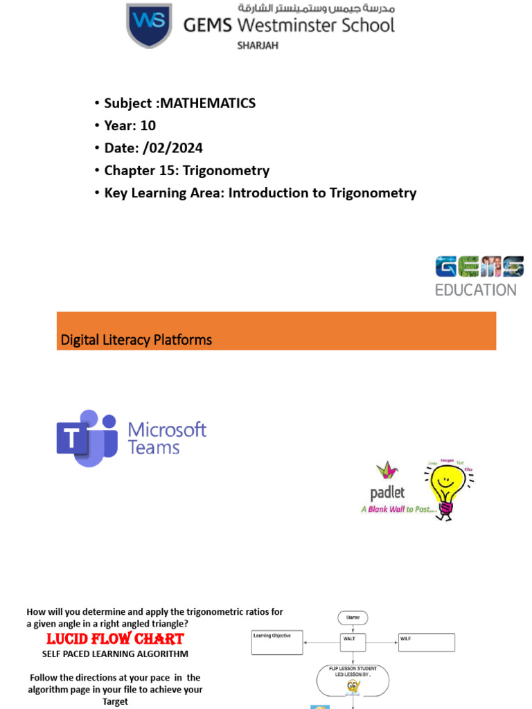 Y9 Introduction To Trignometry Ppt 1 Download Free Pdf Trigonometry