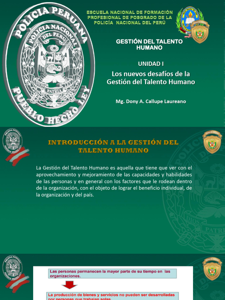 Sesion #1 Talento Humano | PDF | Gestión del talento | Gestión de