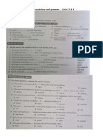 Use of English Units 3 & 4 Review New Close Up B1