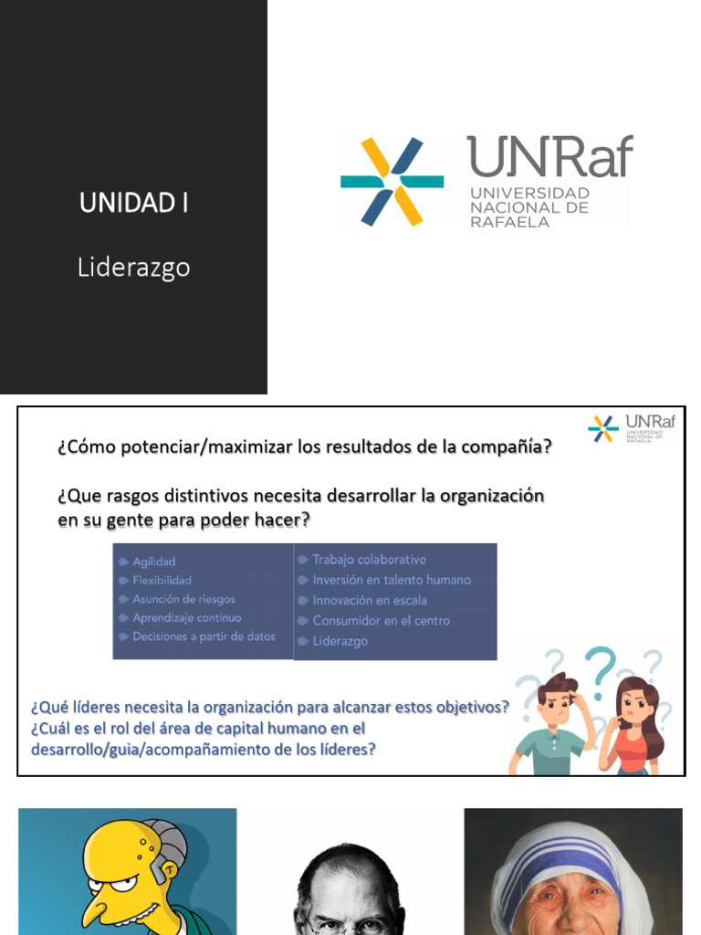 Unidad 1 Liderazgo | PDF | Liderazgo | Poder (social y político)