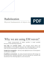 LEC2 - EM Wave Reflection, The RCS, Methods of Coordinates Measurement (Erasmus)