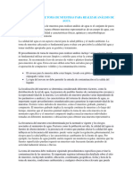 PROCEDIMIENTO DE TOMA DE MUESTRAS PARA REALIZAR ANÁLISIS DE AGUA