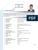 Md. Omar Sultan Resume PDF