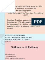 2 Shikimic Acid Pathway 1
