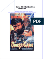 Ebook Omega Game 43Rd Edition Don Pendleton Online PDF All Chapter