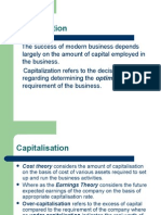 Financial Management Capitalization P-2