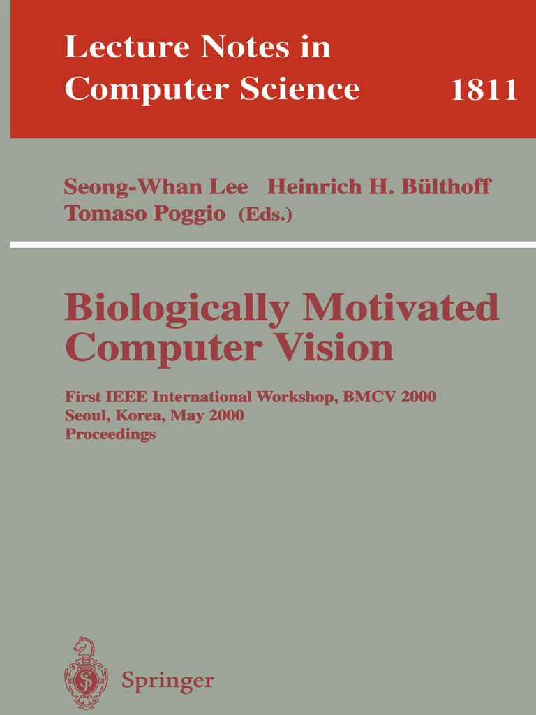 Biologically Motivated Computer Vision 2000 | PDF | Cognitive Science ...