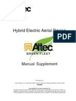 Hybrid Electric Aerial Device: Manual Supplement