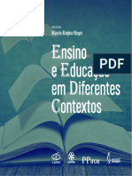 Ensino e Educacao em Diferentes Contexto