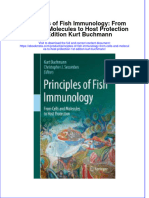 Ebook Principles of Fish Immunology From Cells and Molecules To Host Protection 1St Edition Kurt Buchmann Online PDF All Chapter