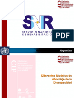 Diferentes Modelos de Abordaje de La Discapacidad