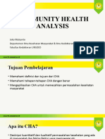 Community Health Analysis