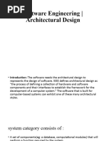 Architectural Design