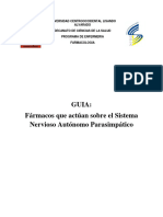 Fármacos Que Actúan Sobre El Sistema Nervioso Autónomo Parasimpático