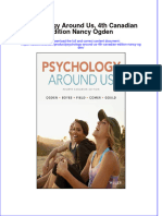 Psychology Around Us 4Th Canadian Edition Nancy Ogden Online Ebook Texxtbook Full Chapter PDF