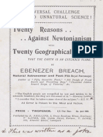 Breach Ebenezer - Twenty Reasons Against Newtonianism