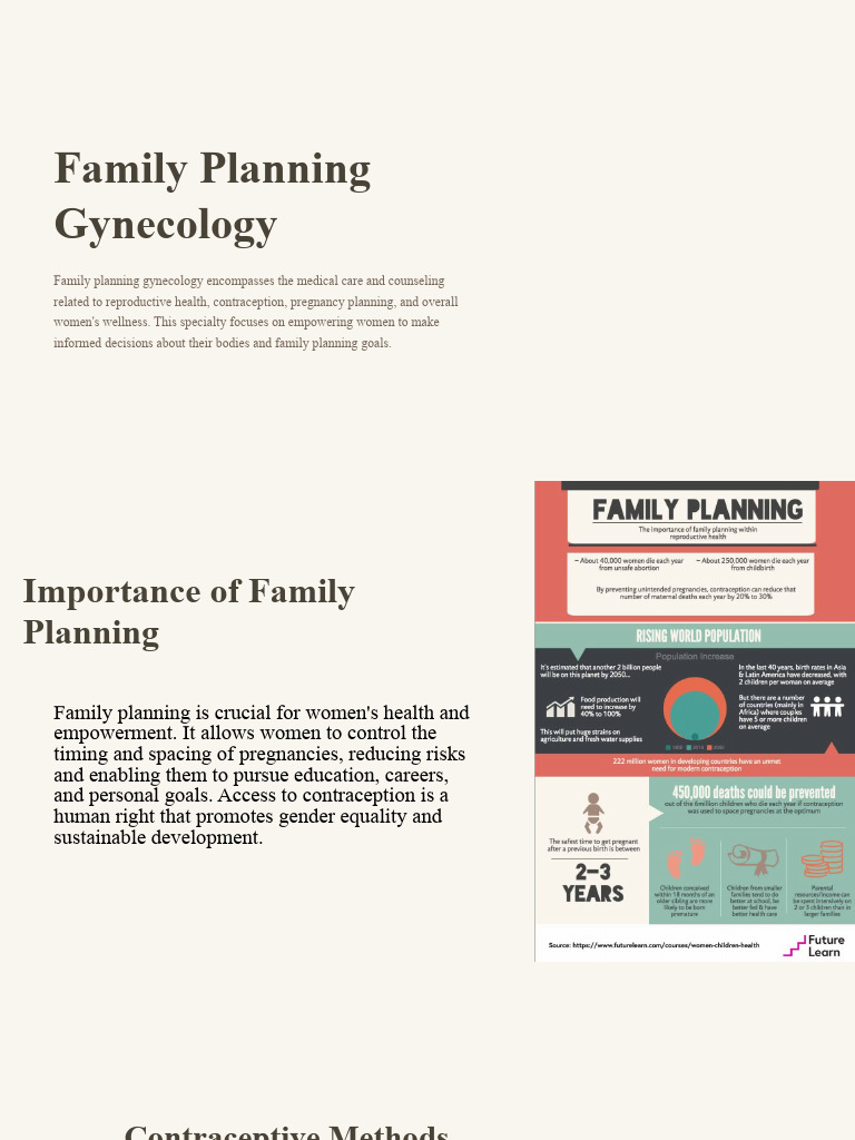 Family Planning Gynecology Pdf Birth Control Family Planning
