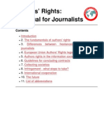 Authors' Rights: A Manual For Journalists