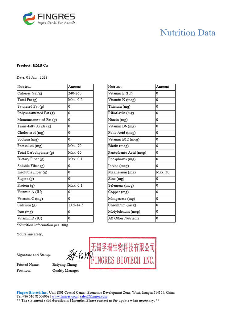 hmb-ca-nutrition-data-pdf-nutrients-chemical-compounds