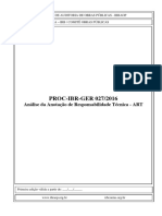 PROC-IBR-GER-027-2016-Análise Da Anotação de Responsabilidade Técnica - ART