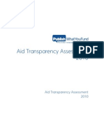 Aid Transparency Assessment 2010