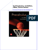 PDF Test Bank For Precalculus 1St Edition Julie Miller Donna Gerken Online Ebook Full Chapter