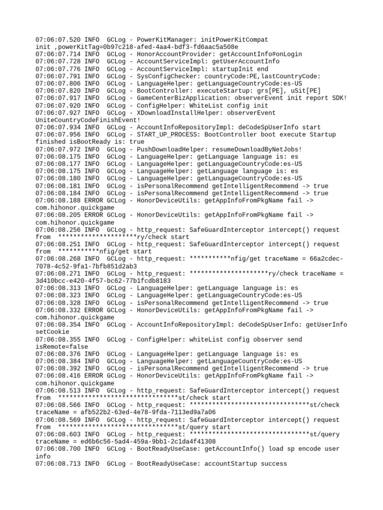 Startup Log Analysis for GameCenter App | PDF | Computer Science ...