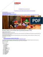 Deu Bom! Confira As Notas Que Paper Mario - The Thousand-Year Door Recebeu