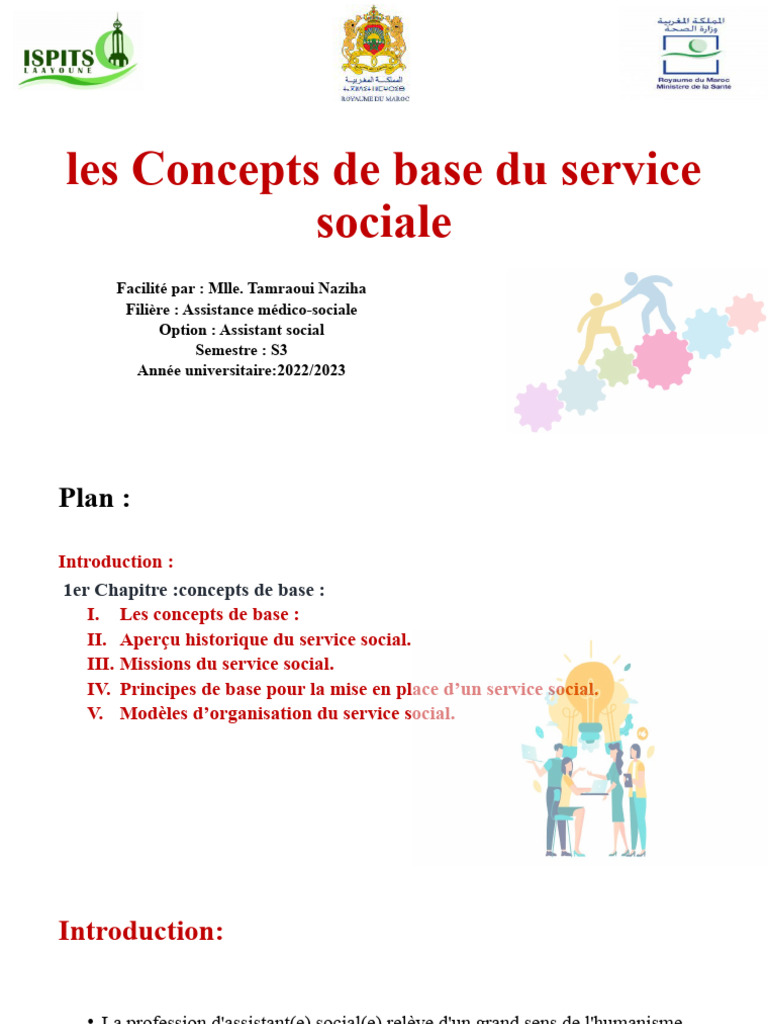Les concepts de base du service sociale as fv pdf travail social