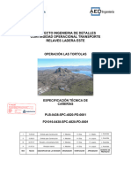 Especificaciones Tecnicas de Cañe PLB-0438-SPC-4820-PD-0001-1_A