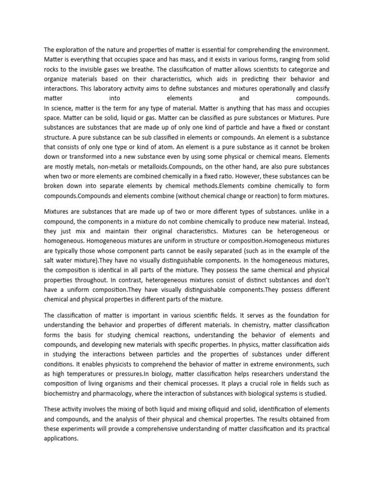 Lab intro pdf mixture chemical substances
