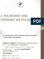 Polinomet - Prezantim