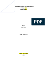 Modelo de Relatório Técnico-Científico - LibreOffice - Arial - Atualizado Janeiro 2024