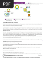 Recombinant DNA Technology - Tools, Process, and Applications