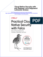 Download ebook Practical Cloud Native Security With Falco 1St Early Release Loris Degioanni Leonardo Grasso online pdf all chapter docx epub 