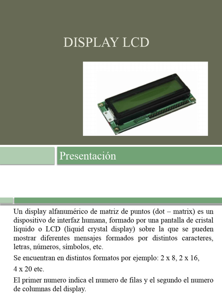 LCD Pic | PDF