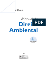 Romeu Thomé. Manual de Direito Ambiental. 2019