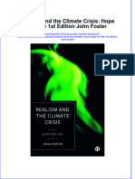 Ebook Realism and The Climate Crisis Hope For Life 1St Edition John Foster Online PDF All Chapter