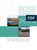 Relatorio de Qualidade Das Aguas Interiores No Estado de Sao Paulo 2022