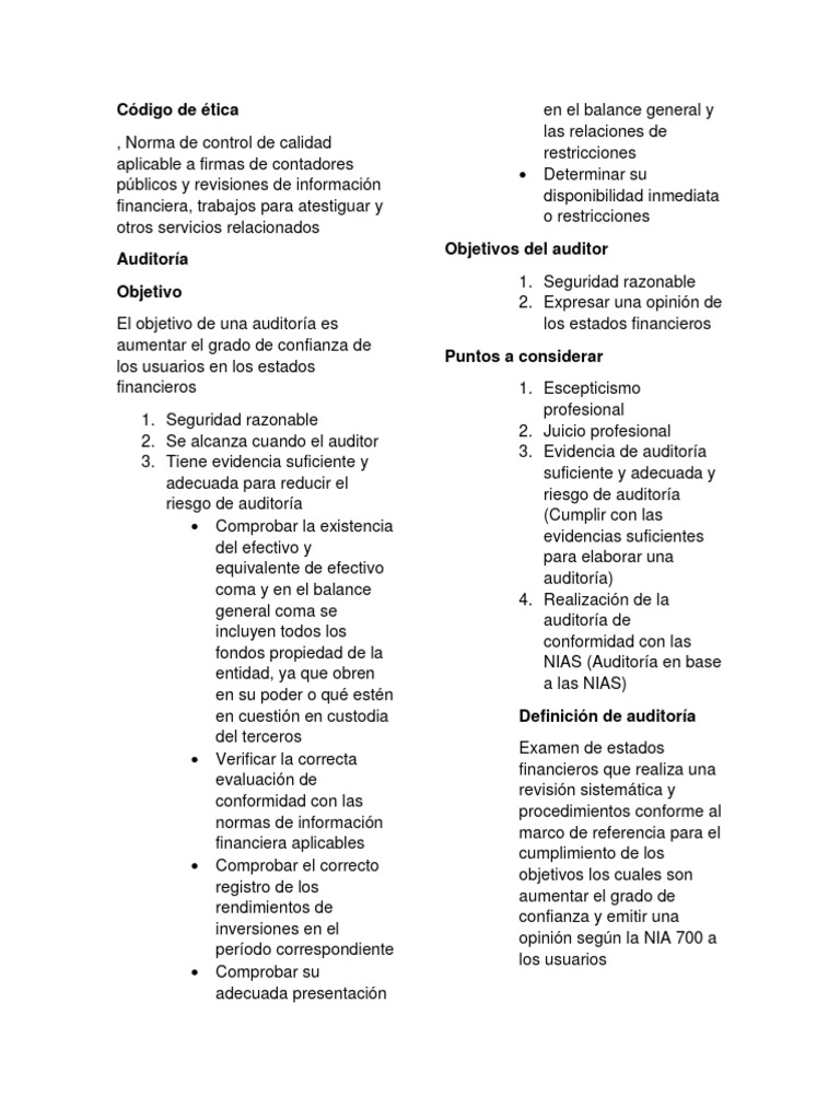 Código de Ética y Normas de Auditoría | PDF | Auditoría | Contralor
